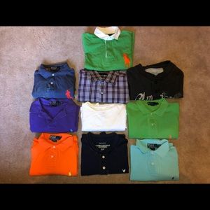 Bundle-Polo, Banana Republic, A&E, Hollister